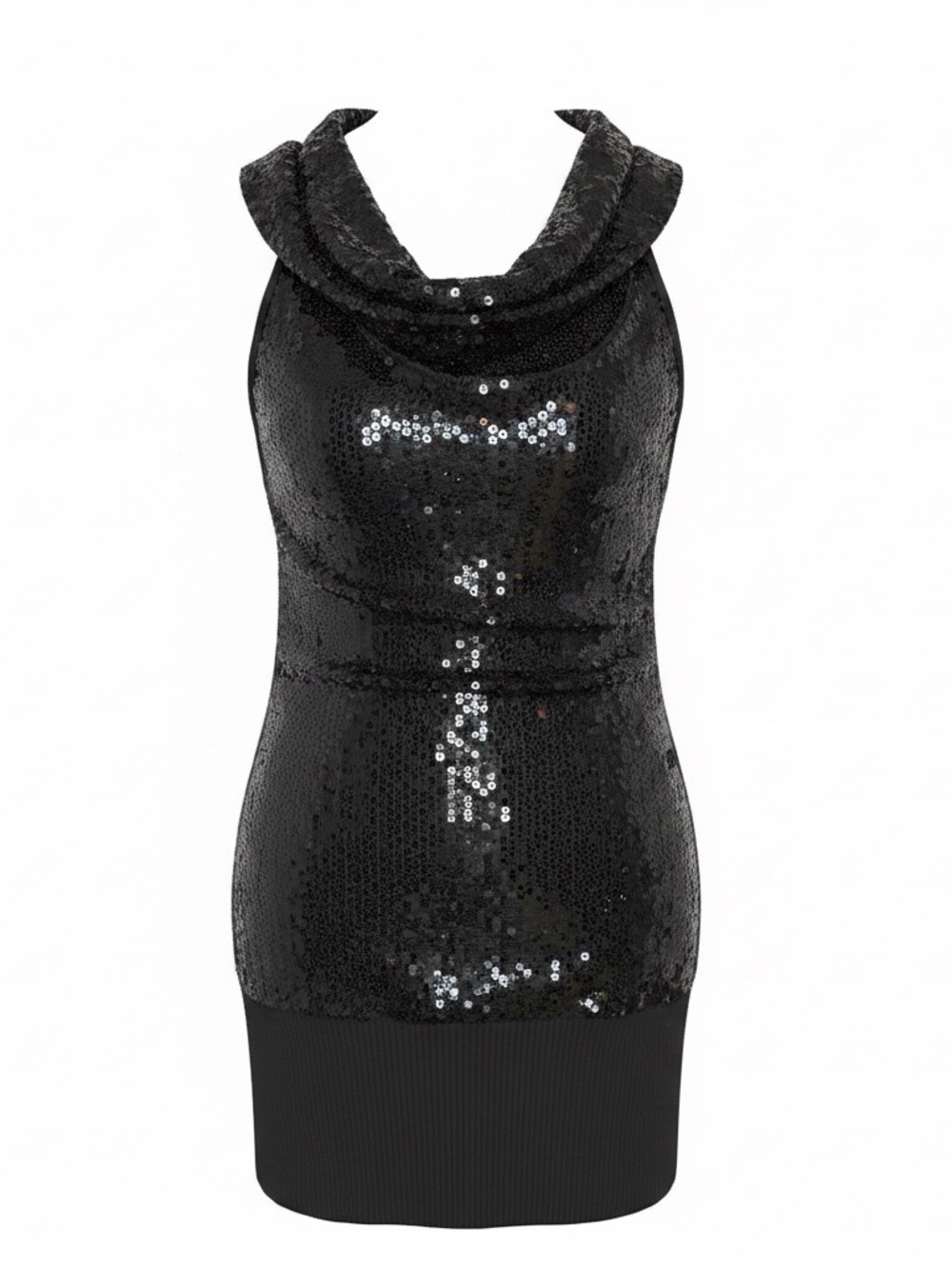 Club Monaco Vintage Y2K sequins Black Mini